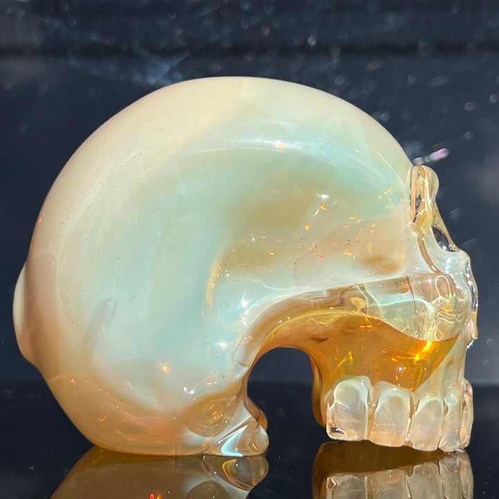 Glass Skull Pipe Glass Pipe Deviant Glass   