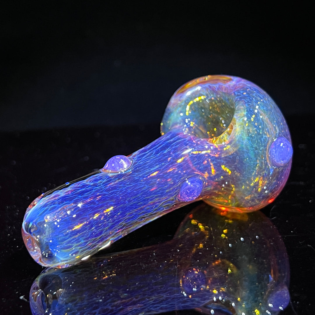 Thick Purple Pipe Glass Pipe Chuck Glass   