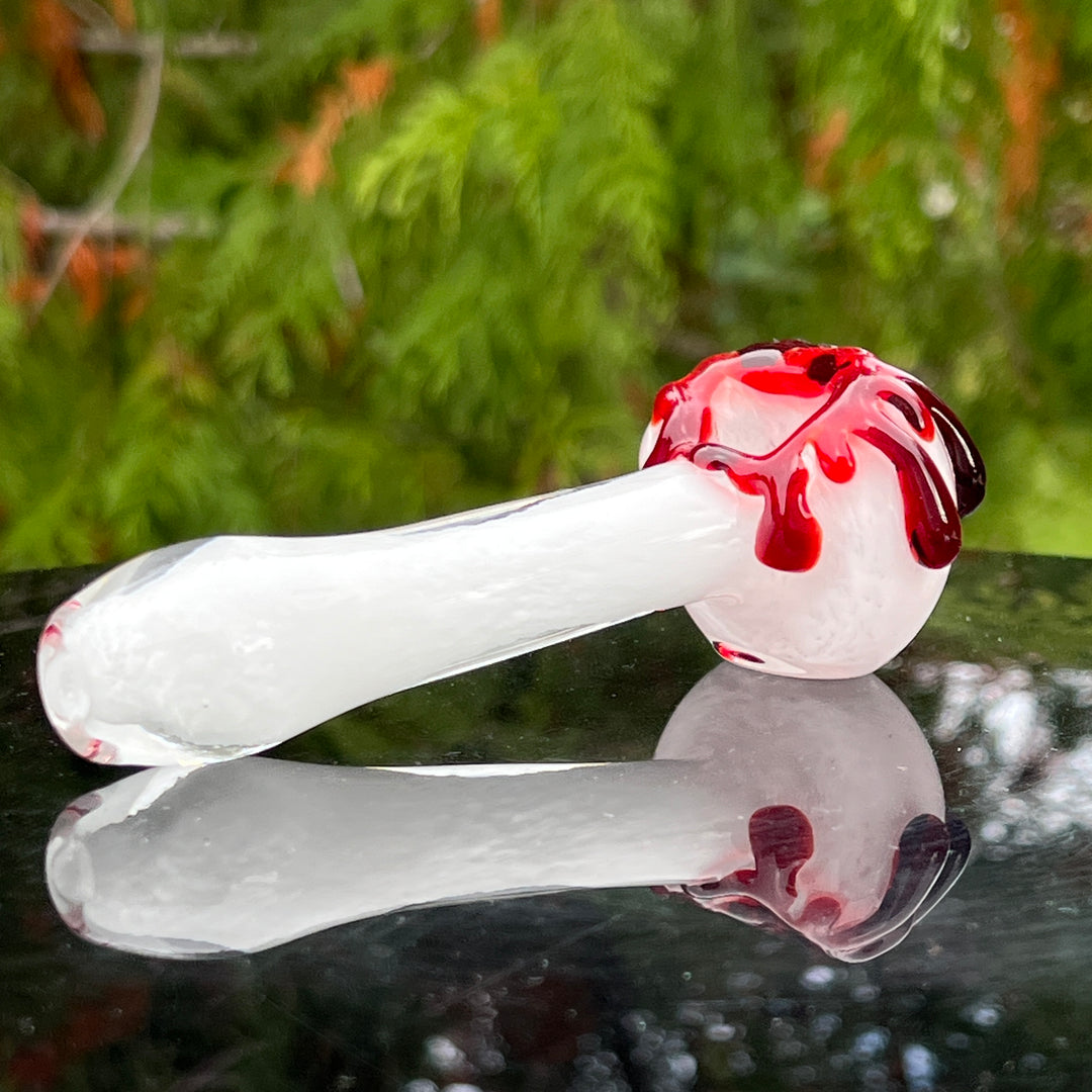 Blood Drip Pipe Glass Pipe Beezy Glass   