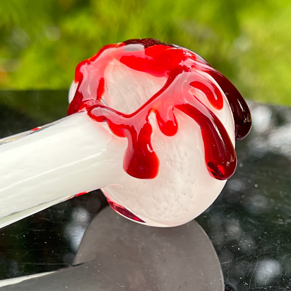 Blood Drip Pipe Glass Pipe Beezy Glass   