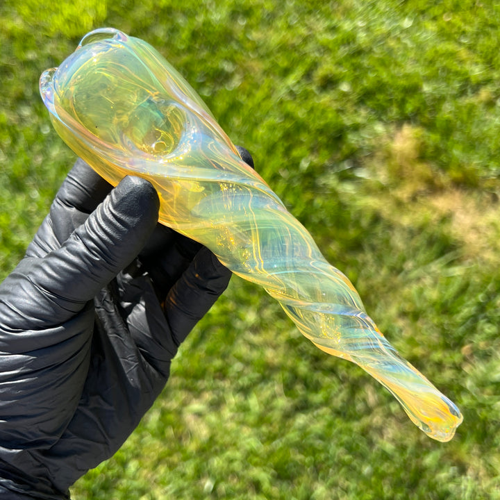 Unicorn Twist Pipe Glass Pipe Street Kitty Glass   