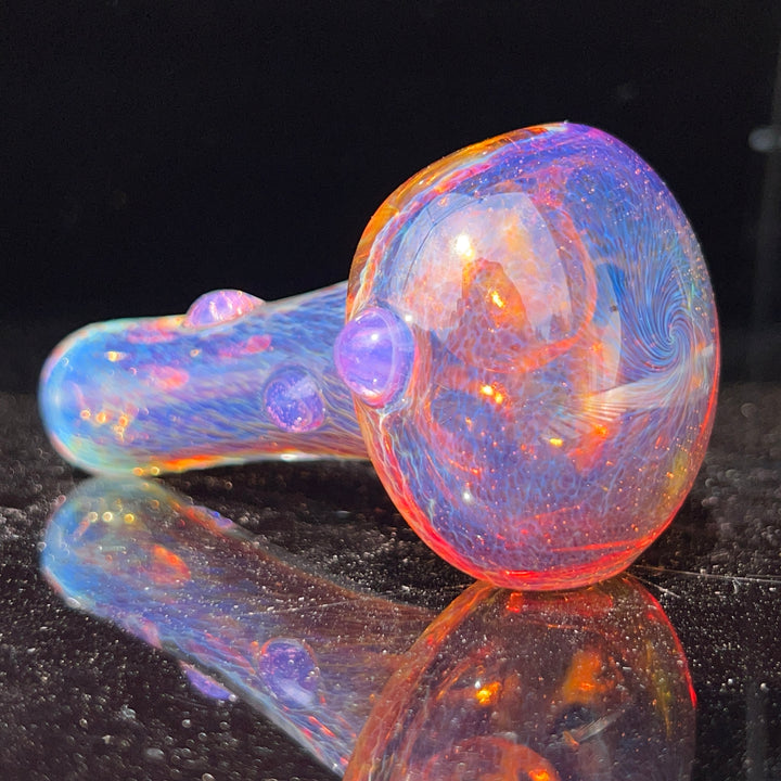 Thick Purple Pipe Glass Pipe Chuck Glass   