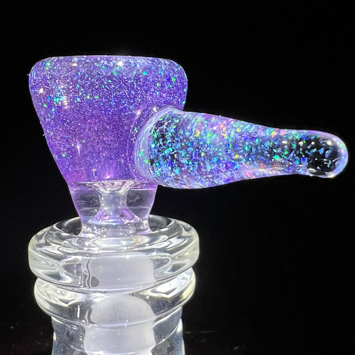 14mm Purple Crushed Opal Martini Pullslide Accessory Tako Glass   