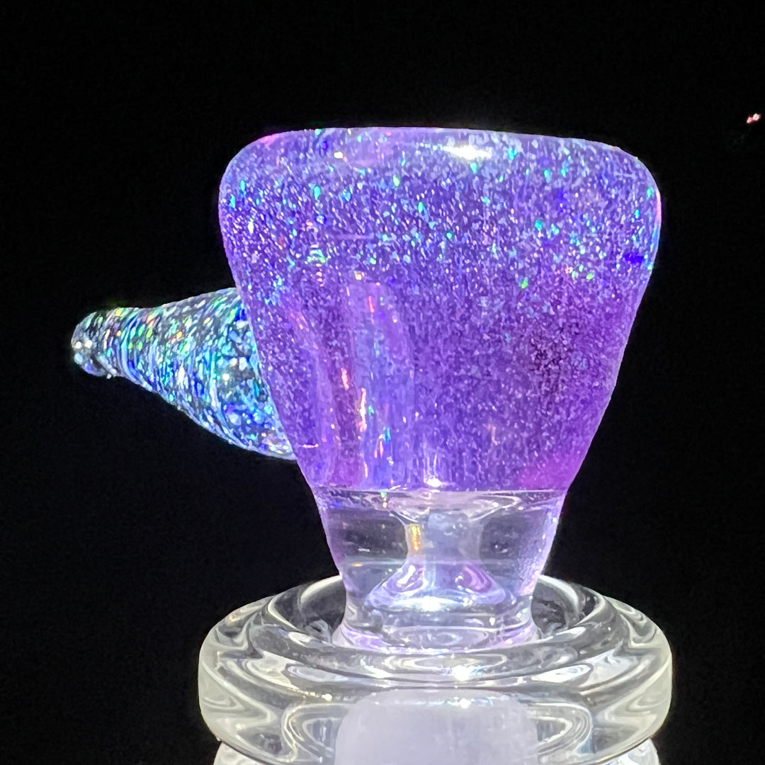 14mm Purple Crushed Opal Martini Pullslide Accessory Tako Glass   