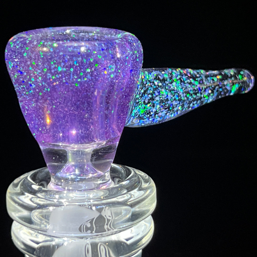 14mm Purple Crushed Opal Martini Pullslide Accessory Tako Glass   