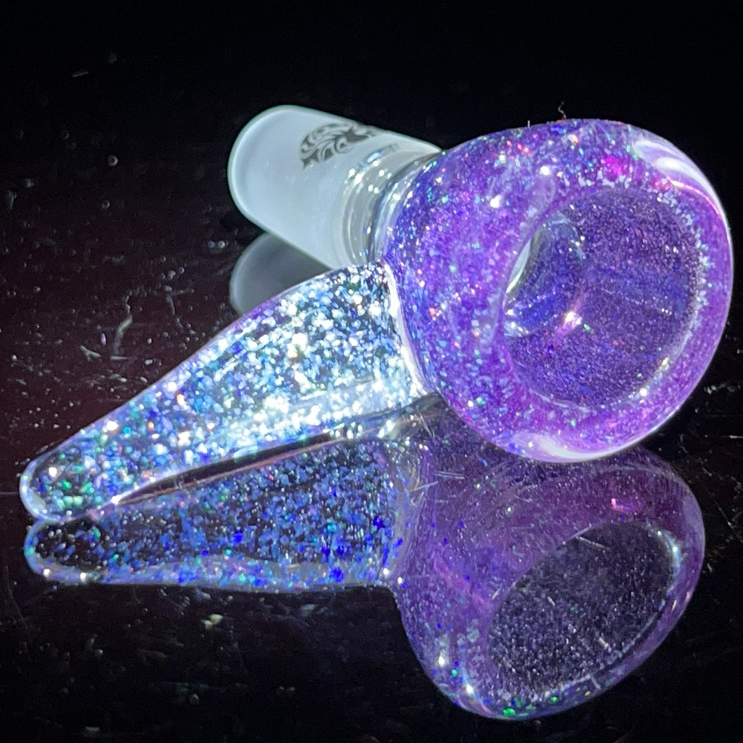 14mm Purple Crushed Opal Martini Pullslide Accessory Tako Glass   