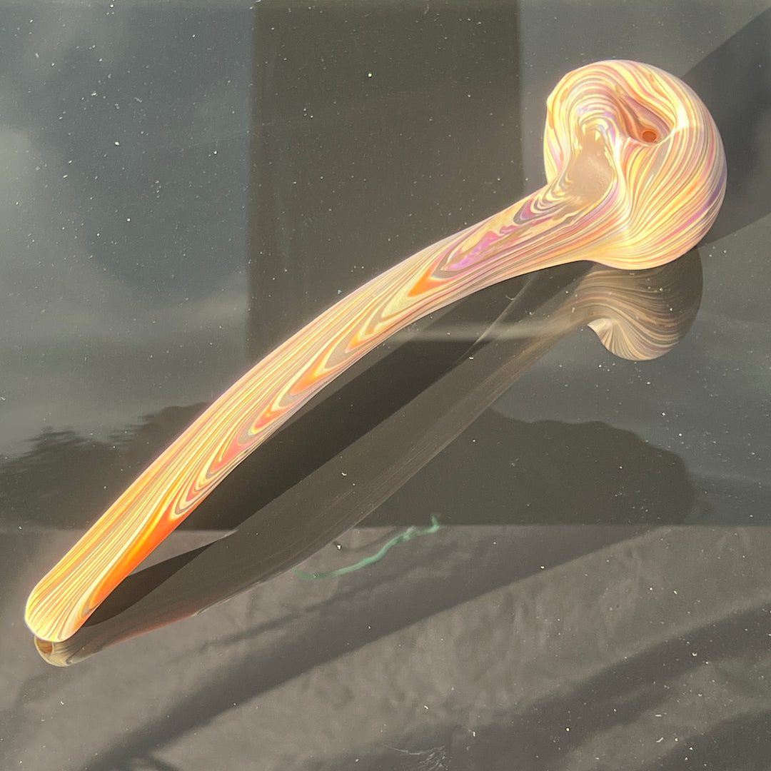 10" Woodgrain Gandalf Pipe Glass Pipe Wazoo Glass