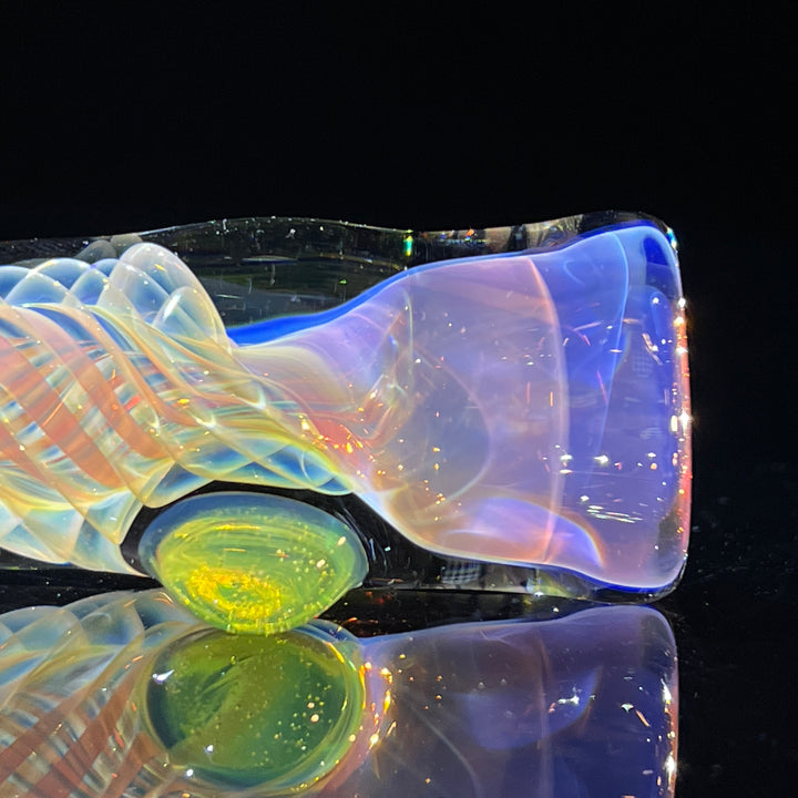 Thick Fume Chillum Glass Pipe Chuck Glass   