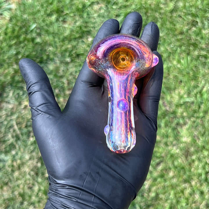 Thick Purple Pipe Glass Pipe Chuck Glass   