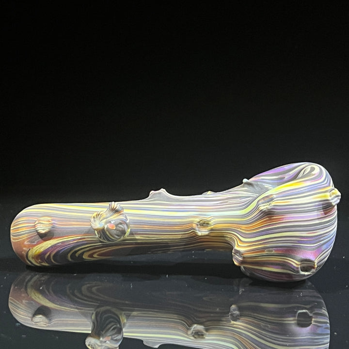 Woodgrain Branch Spoon Glass Pipe Wazoo Glass