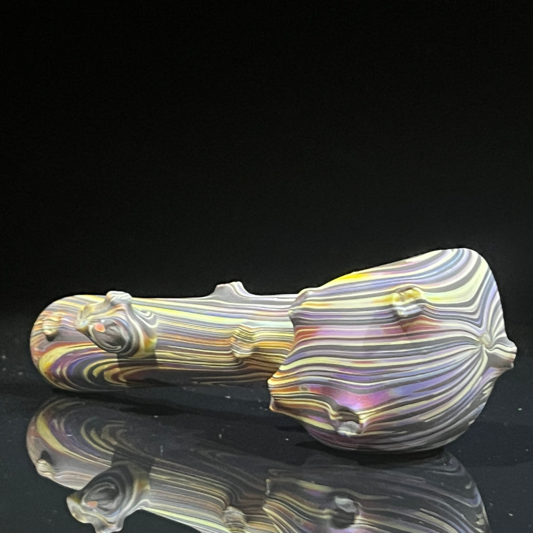 Woodgrain Branch Spoon Glass Pipe Wazoo Glass