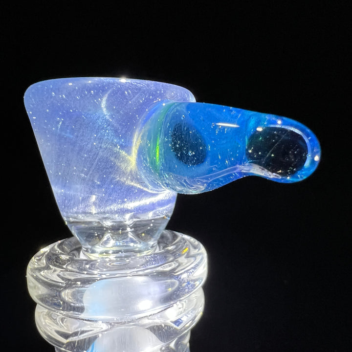 14mm Light Satin Blue Martini Pullslide Accessory Tako Glass   