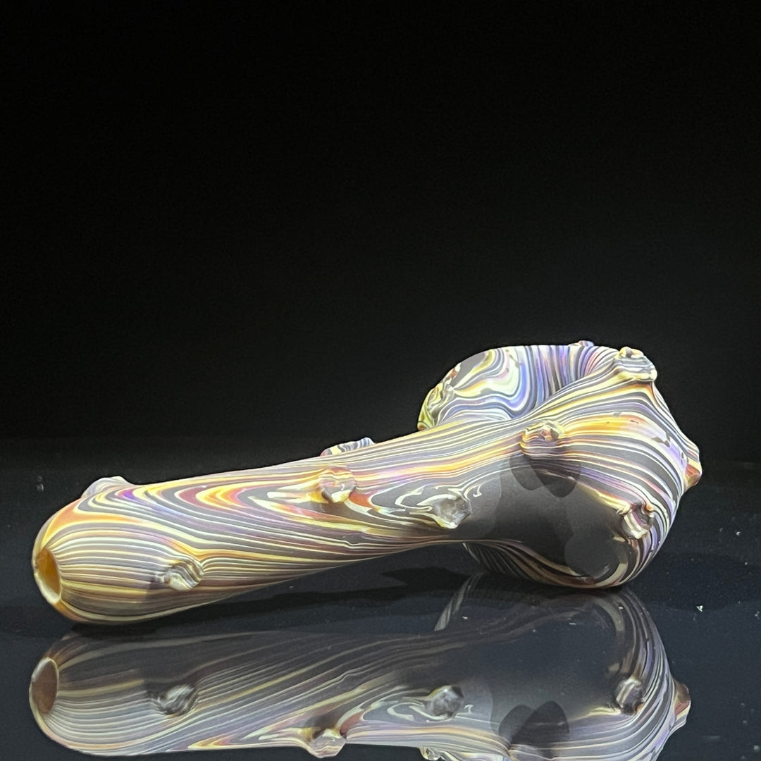 Woodgrain Branch Spoon Glass Pipe Wazoo Glass