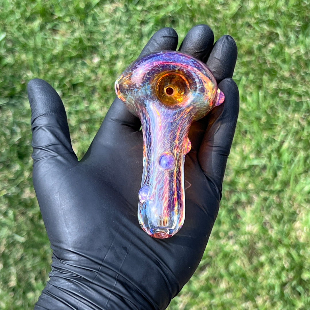 Thick Purple Pipe Glass Pipe Chuck Glass   