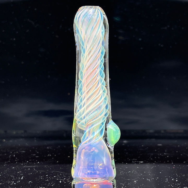 Thick Fume Chillum Glass Pipe Chuck Glass   