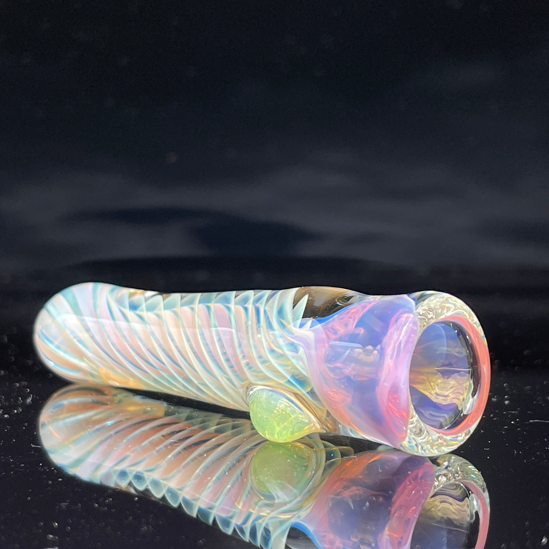 Thick Fume Chillum Glass Pipe Chuck Glass   