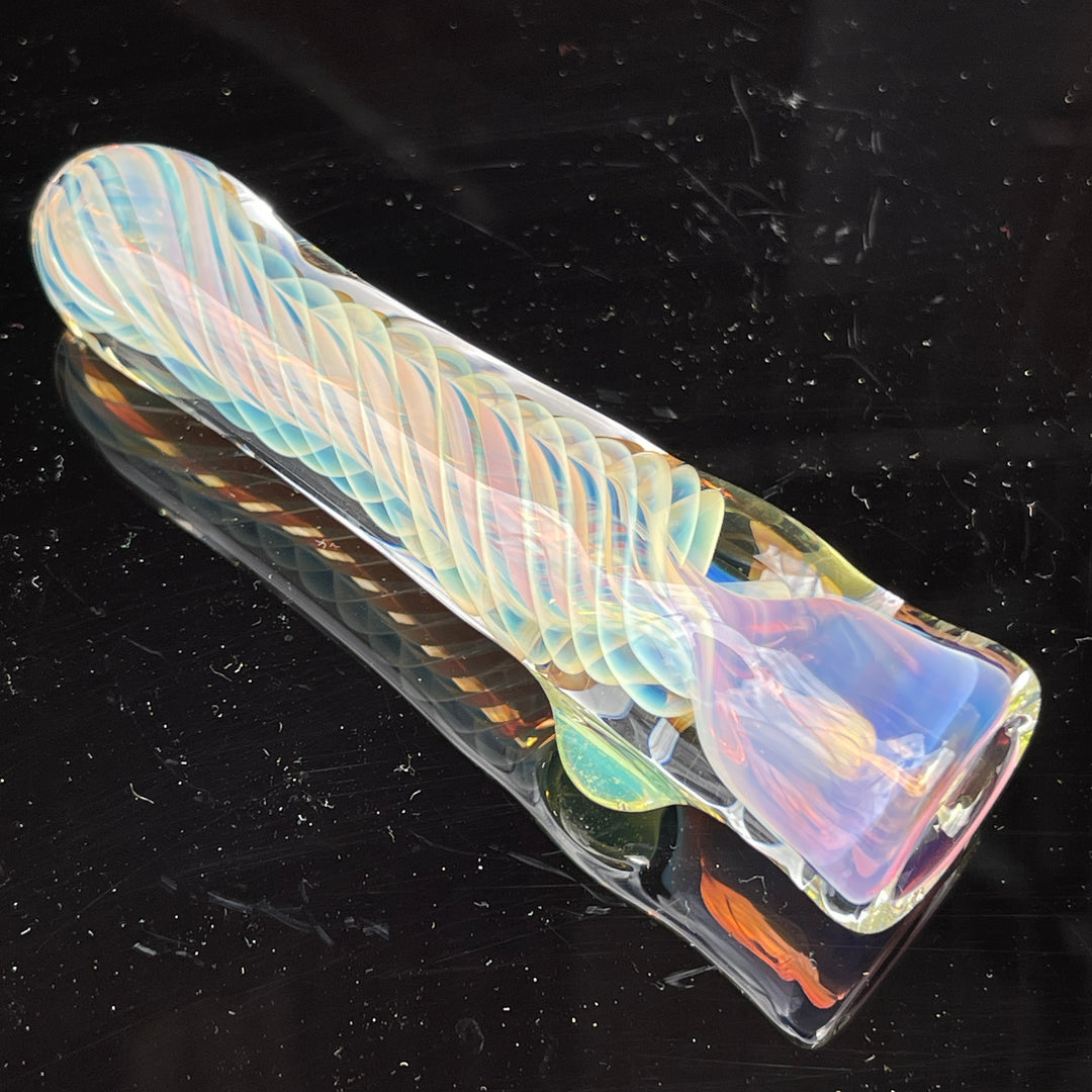 Thick Fume Chillum Glass Pipe Chuck Glass   