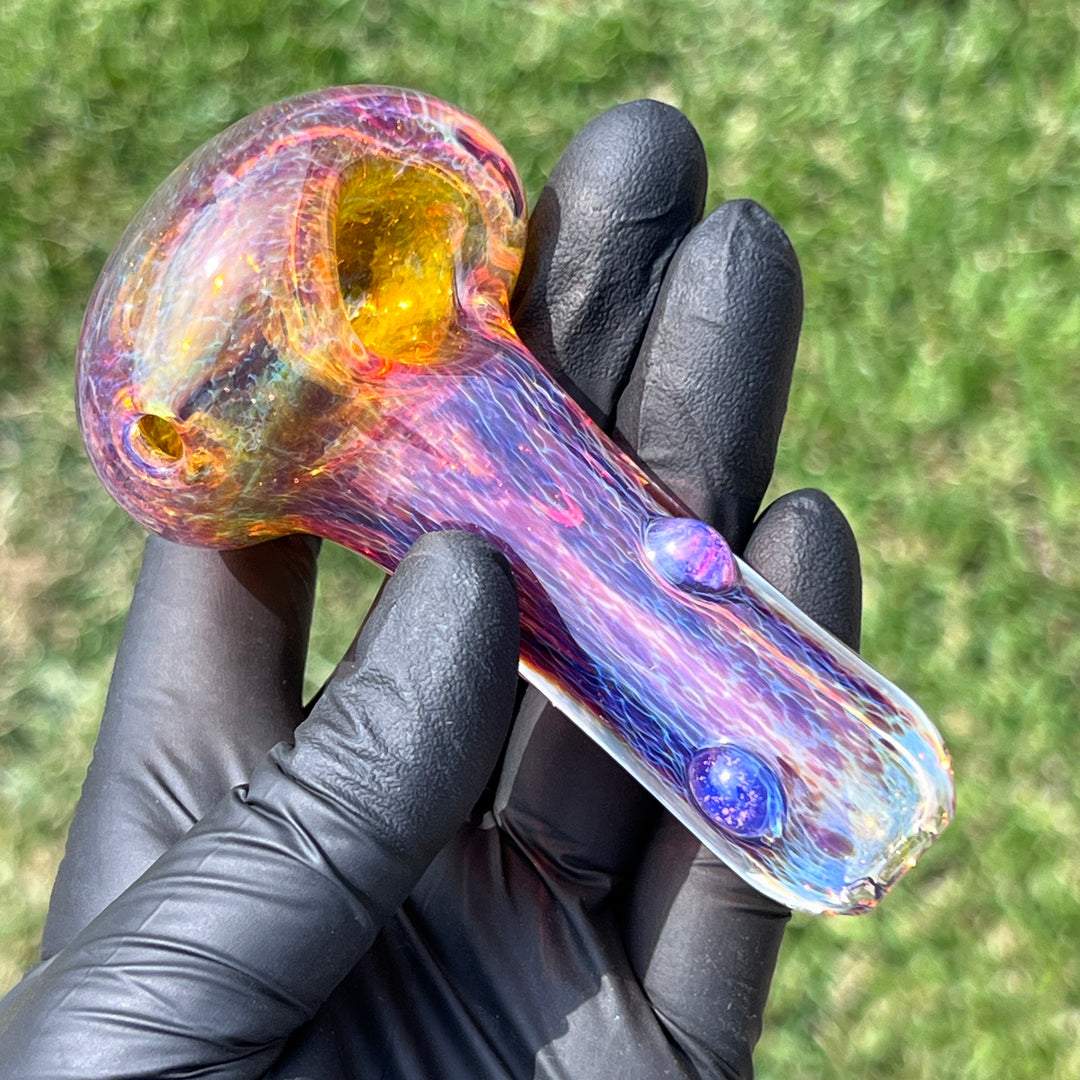 Thick Purple Pipe Glass Pipe Chuck Glass   