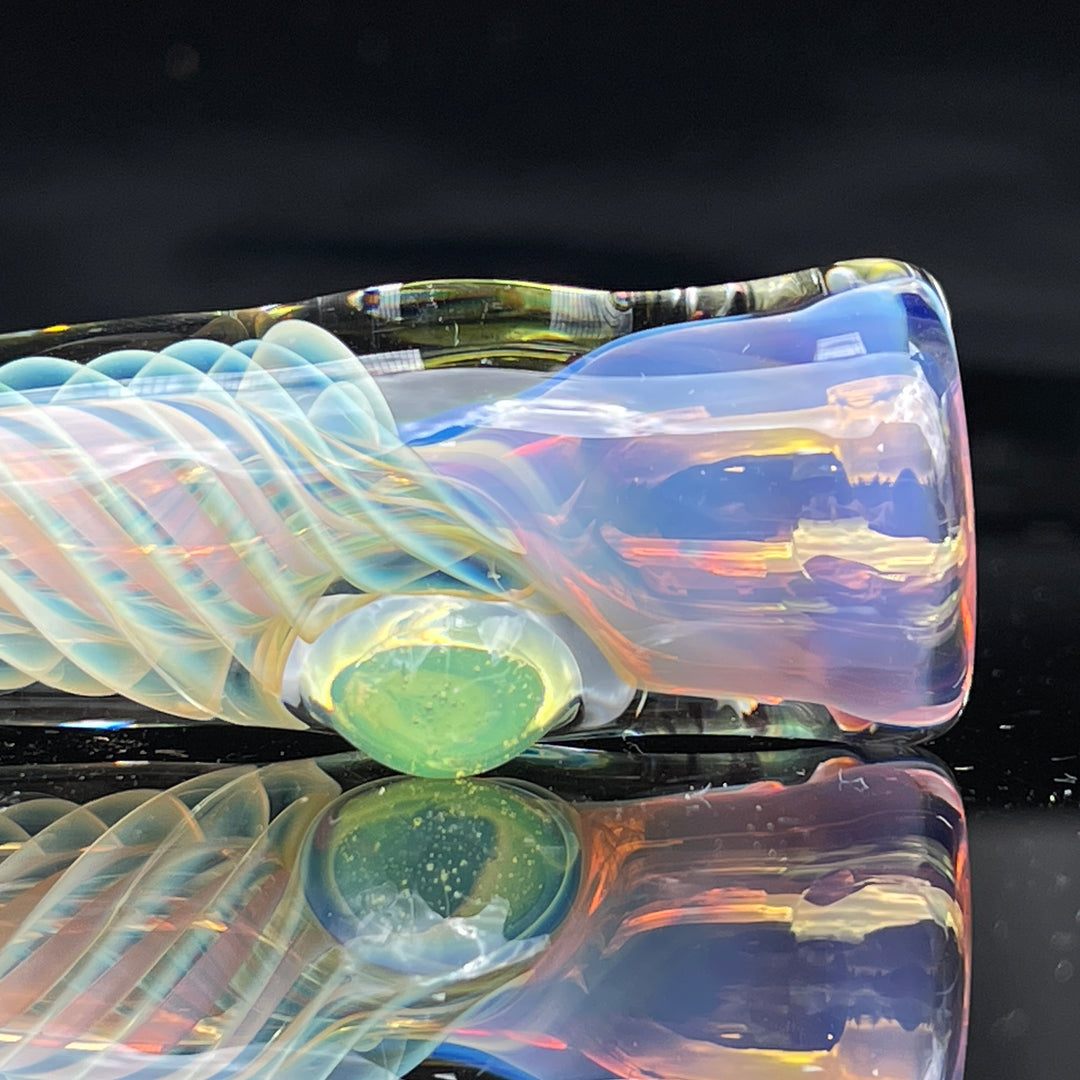 Thick Fume Chillum Glass Pipe Chuck Glass   