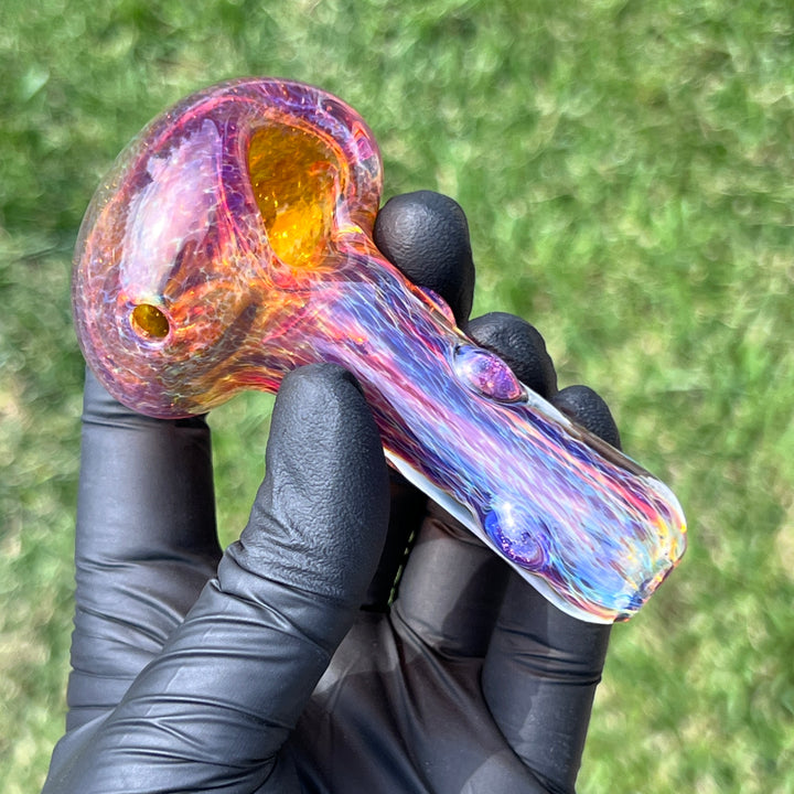 Thick Purple Pipe Glass Pipe Chuck Glass   