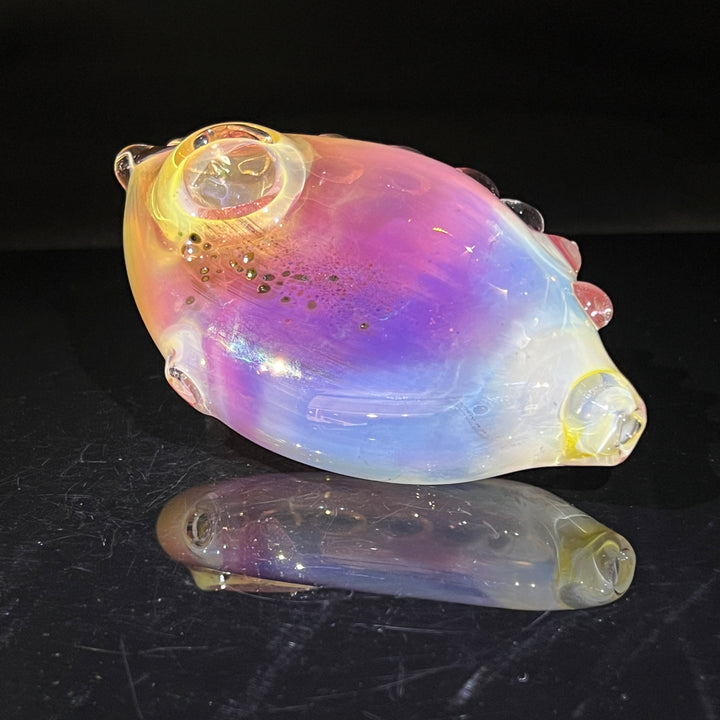 Flat Fish Bubble Glass Pipe Glass Pipe Street Kitty Glass   