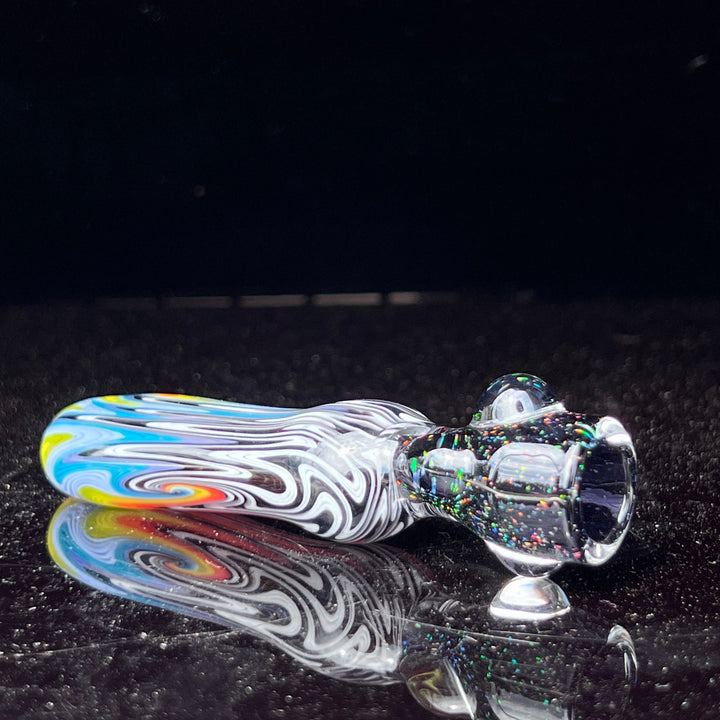 Cajun Wigwag Chillum Glass Pipe Cajun Glass   