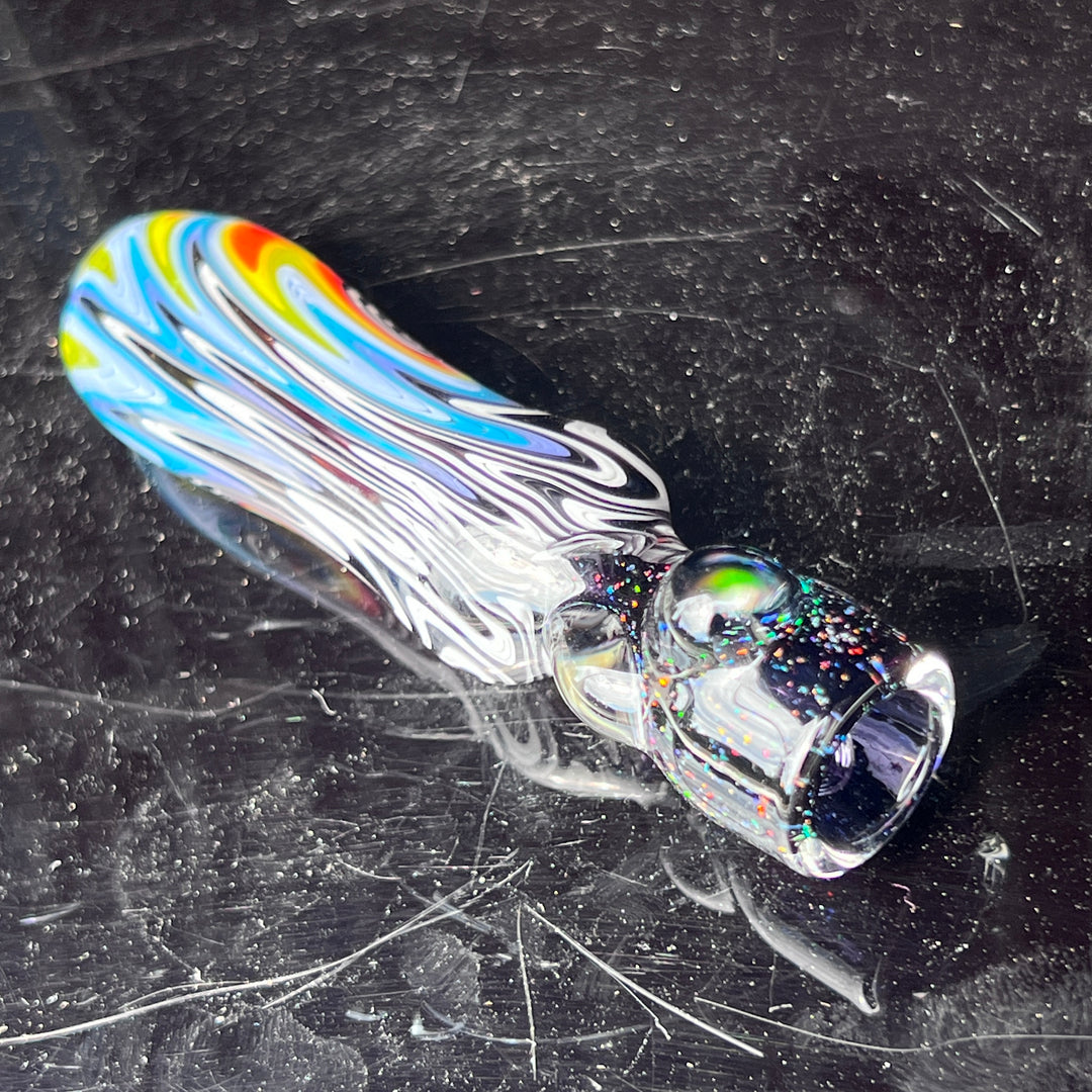 Cajun Wigwag Chillum Glass Pipe Cajun Glass   