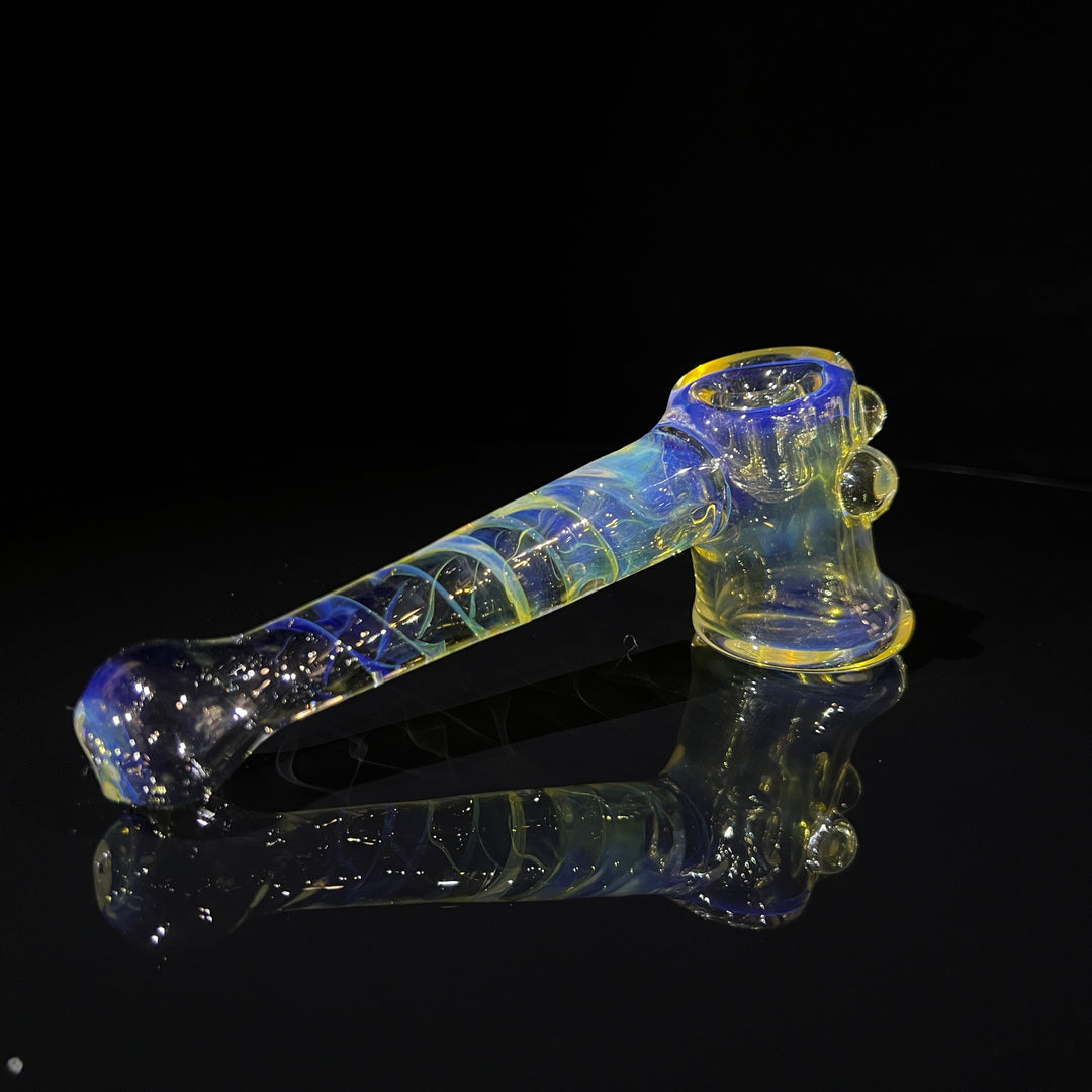 Gold Fumed Hash Hammer Glass Pipe Crondo Glassics