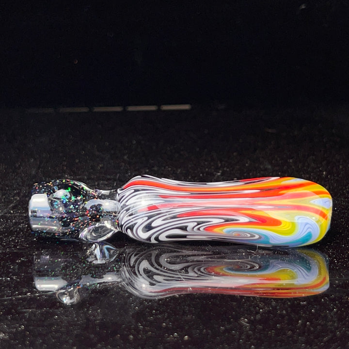 Cajun Wigwag Chillum Glass Pipe Cajun Glass   