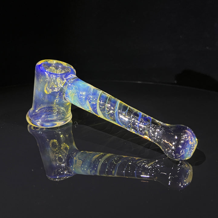 Gold Fumed Hash Hammer Glass Pipe Crondo Glassics