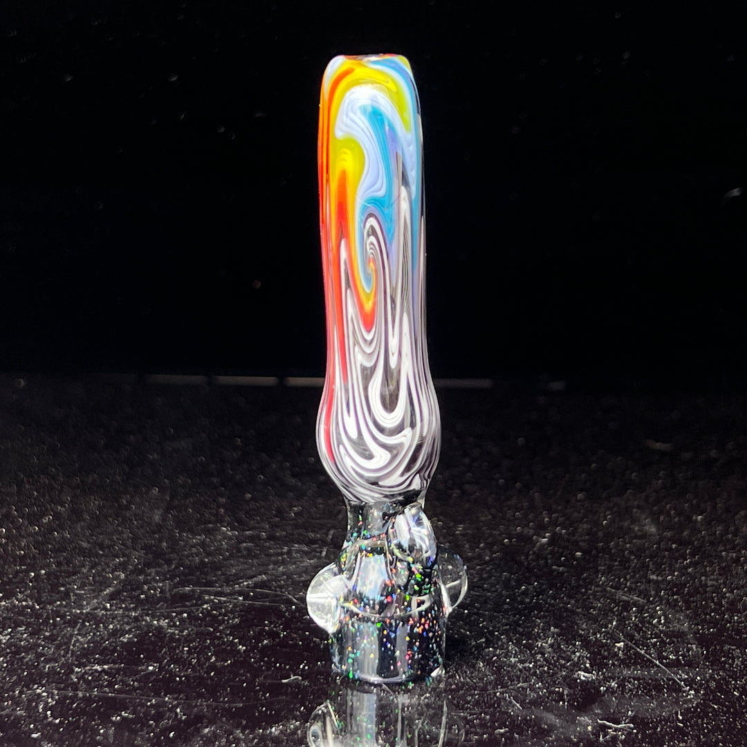 Cajun Wigwag Chillum Glass Pipe Cajun Glass   