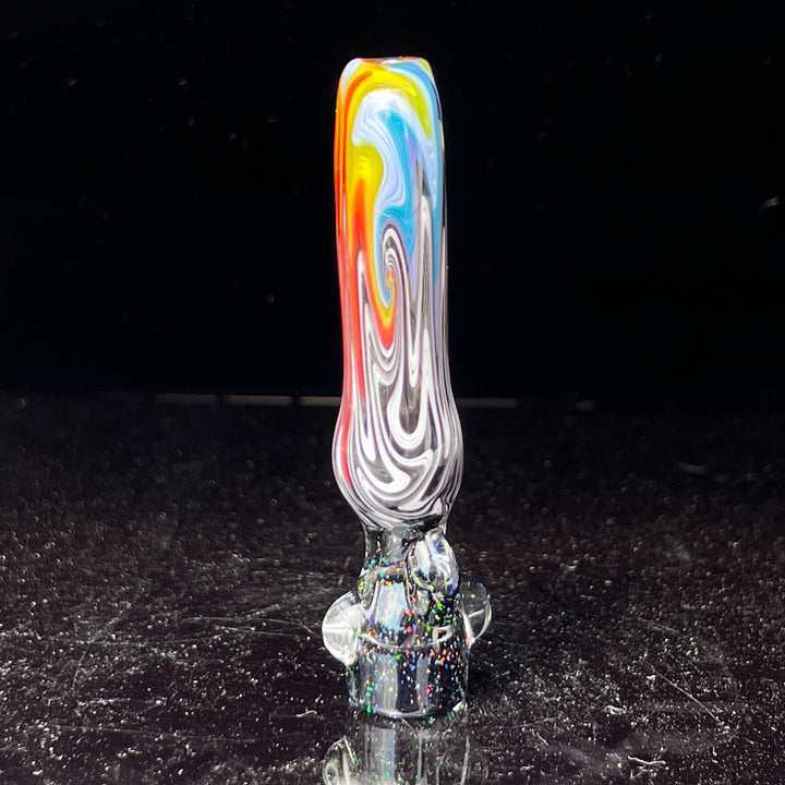 Cajun Wigwag Chillum Glass Pipe Cajun Glass   