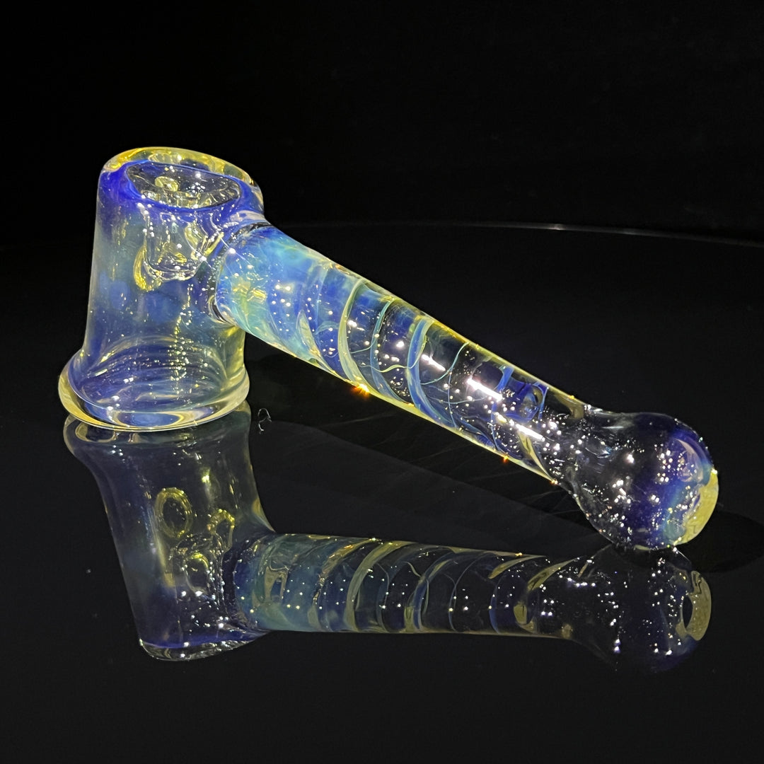 Gold Fumed Hash Hammer Glass Pipe Crondo Glassics