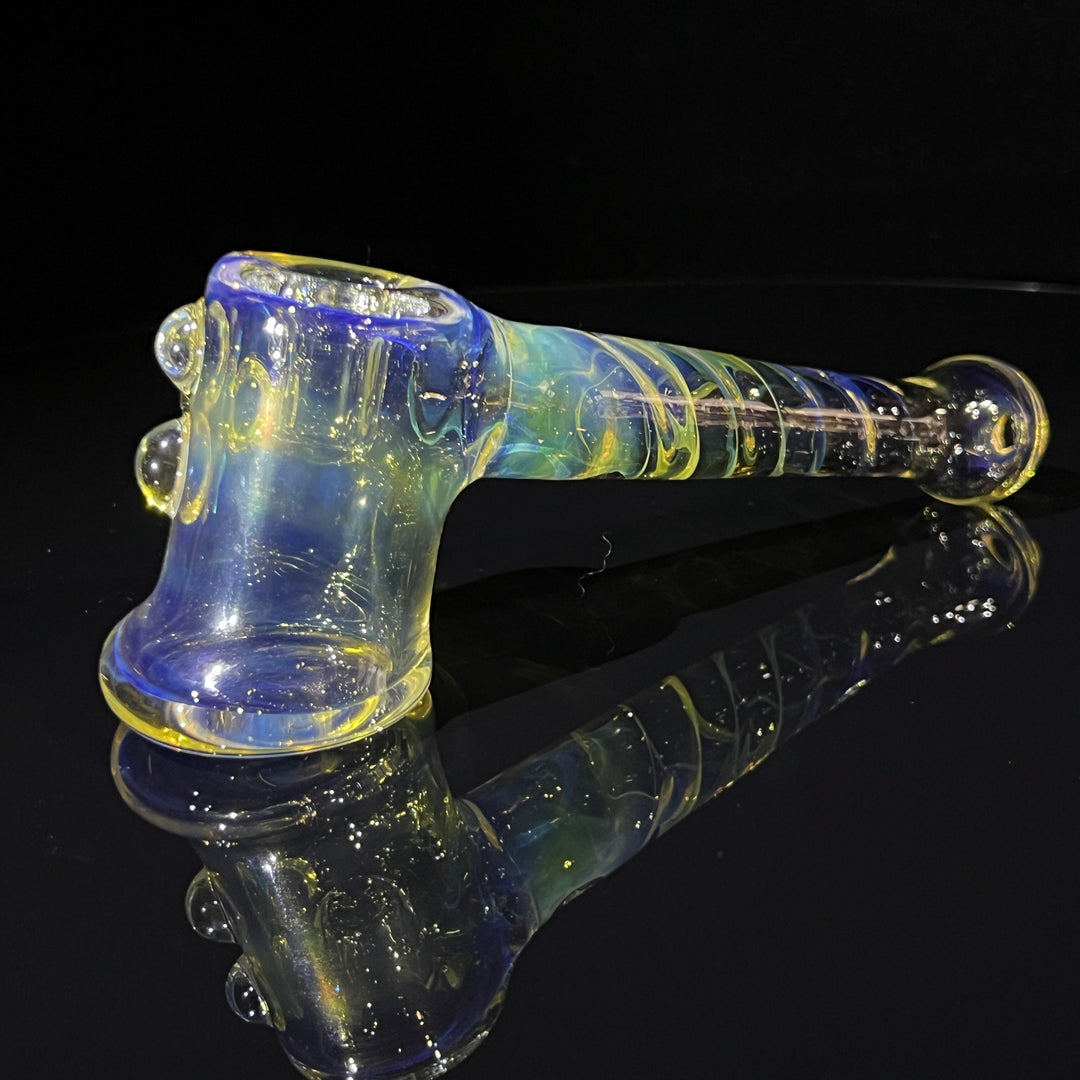 Gold Fumed Hash Hammer Glass Pipe Crondo Glassics