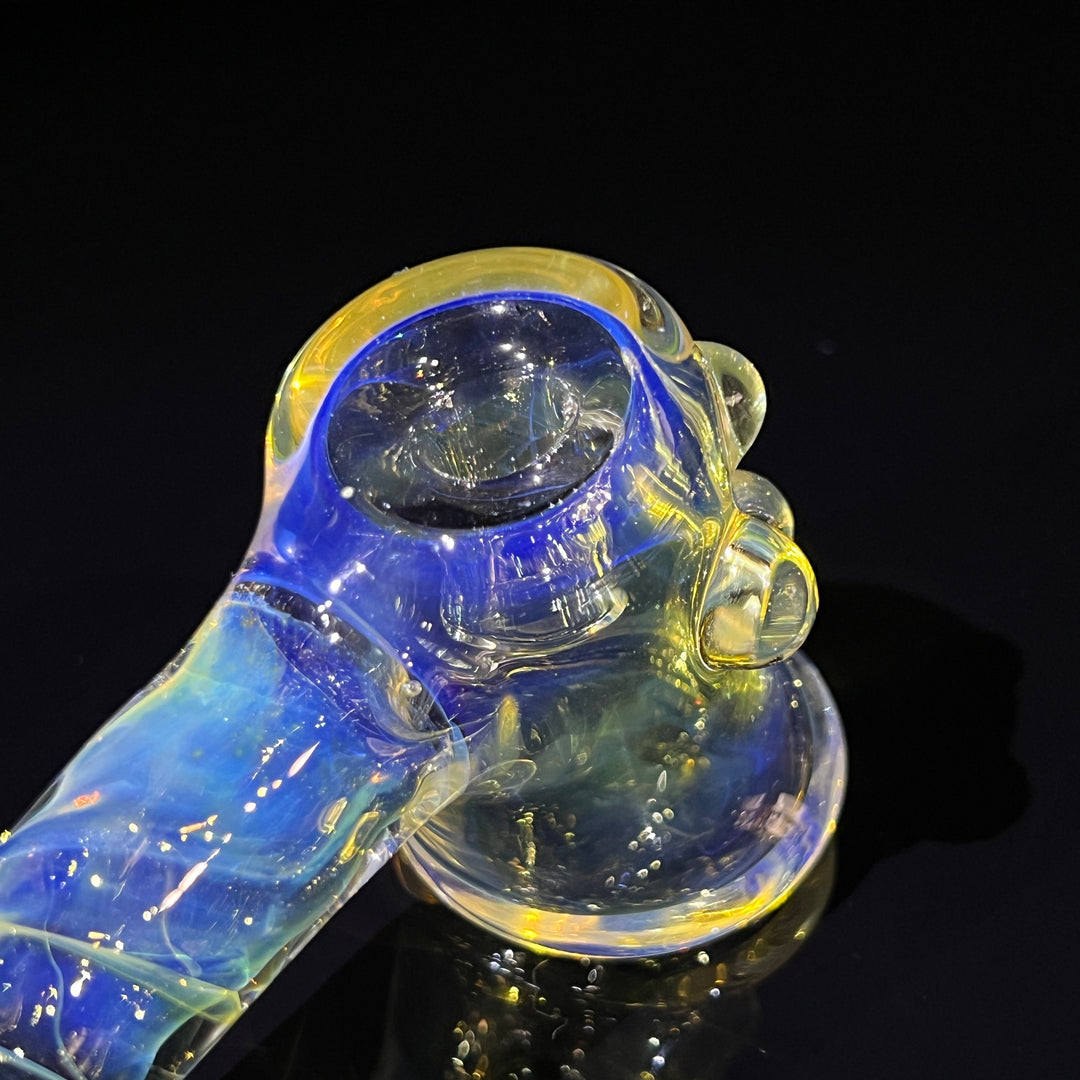 Gold Fumed Hash Hammer Glass Pipe Crondo Glassics