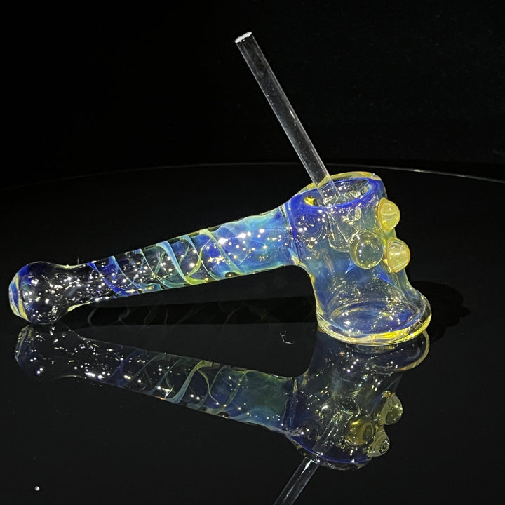 Gold Fumed Hash Hammer Glass Pipe Crondo Glassics