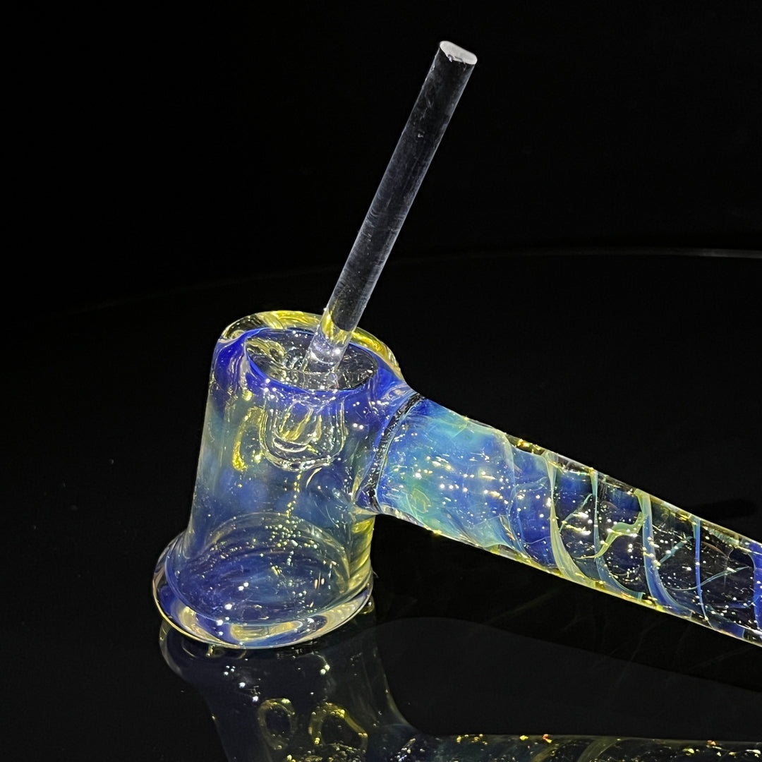 Gold Fumed Hash Hammer Glass Pipe Crondo Glassics