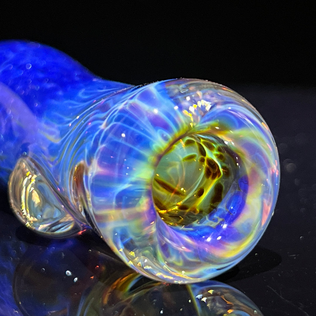 Purple Nebula Chillum Glass Pipe Tako Glass   