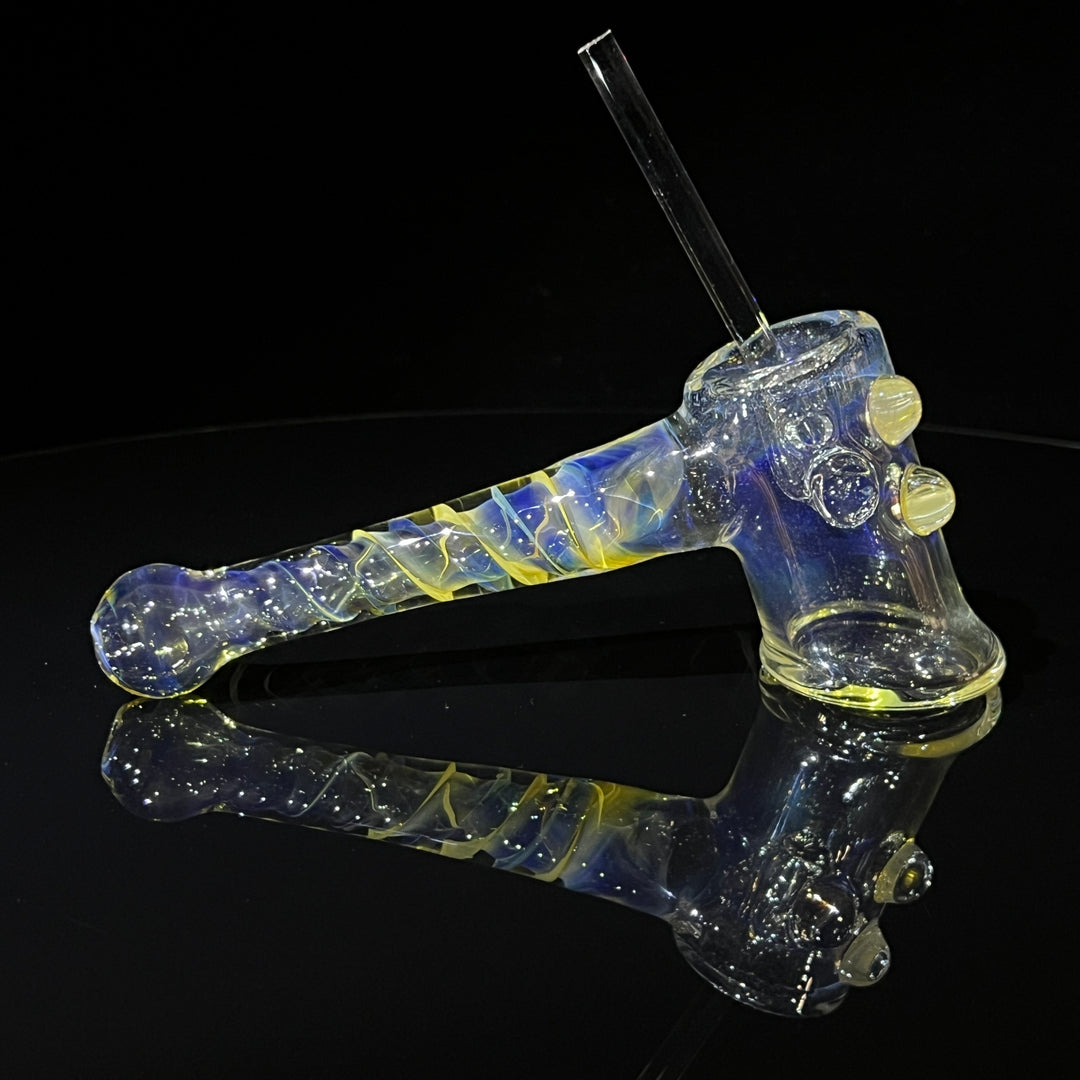 Gold Fumed Hash Hammer Glass Pipe Crondo Glassics