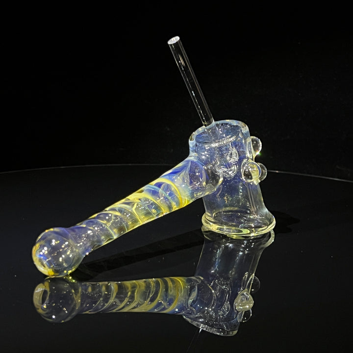 Gold Fumed Hash Hammer Glass Pipe Crondo Glassics