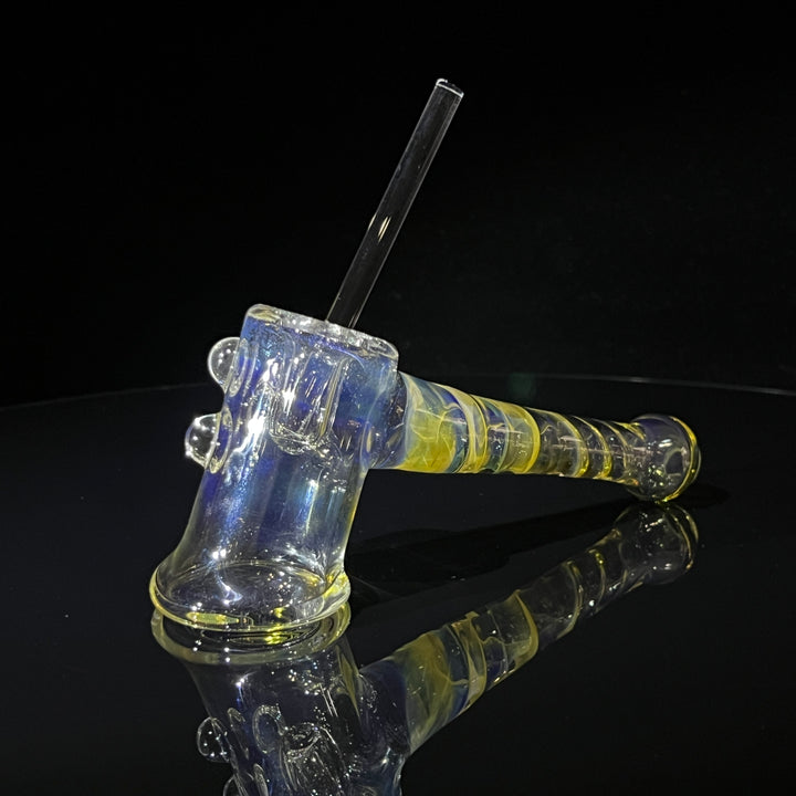 Gold Fumed Hash Hammer Glass Pipe Crondo Glassics