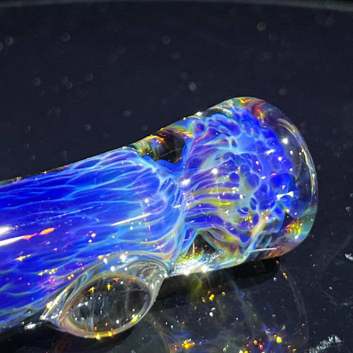 Purple Nebula Chillum Glass Pipe Tako Glass   