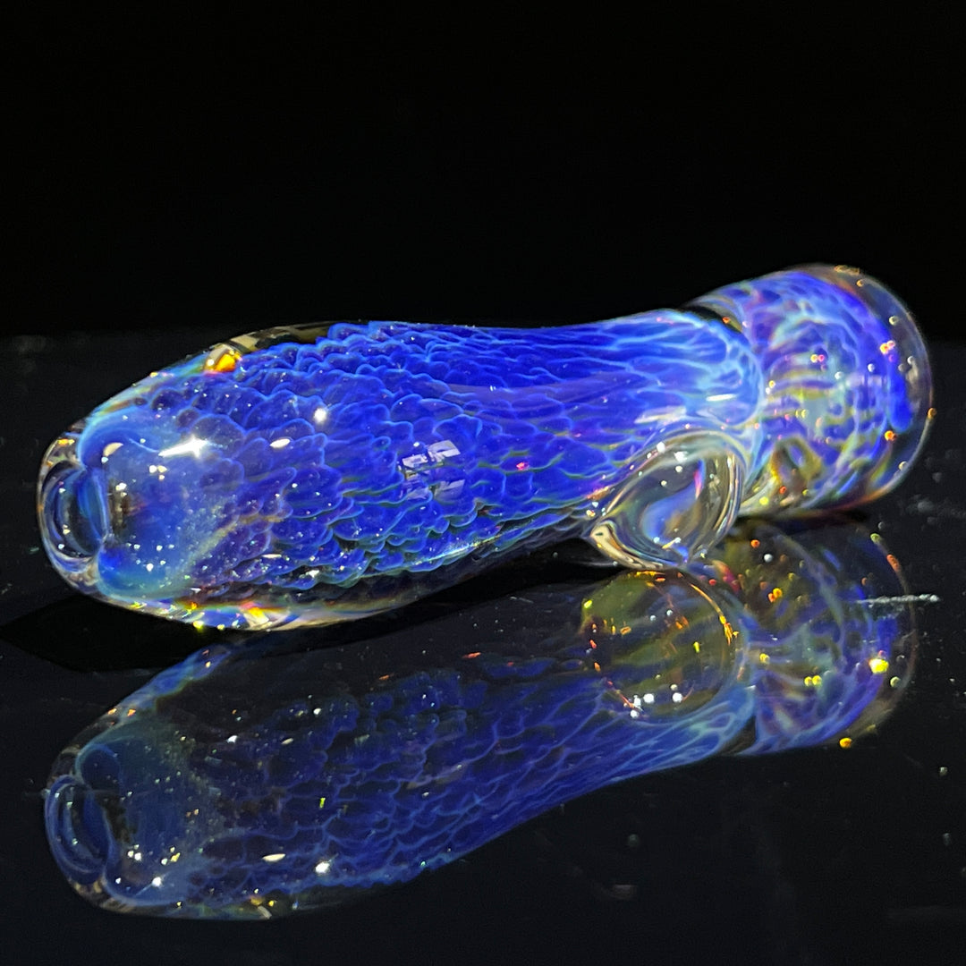 Purple Nebula Chillum Glass Pipe Tako Glass   