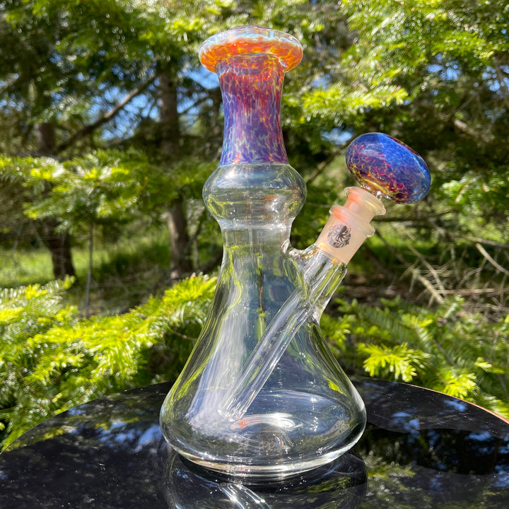 Purple Nebula 9" Bong Glass Pipe Tako Glass   