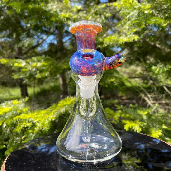 Purple Nebula 9" Bong Glass Pipe Tako Glass   