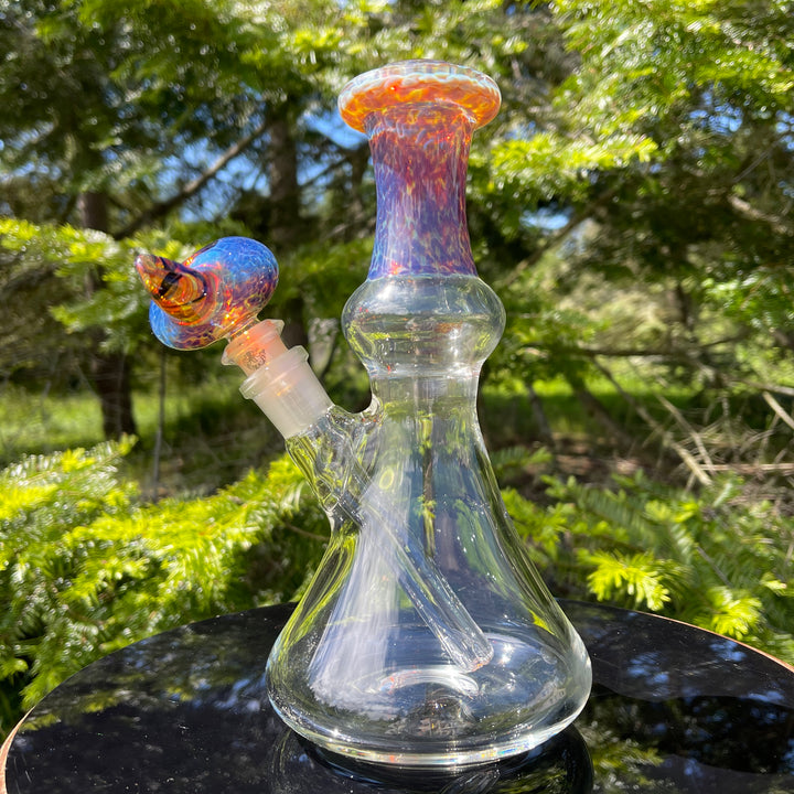 Purple Nebula 9" Bong Glass Pipe Tako Glass   