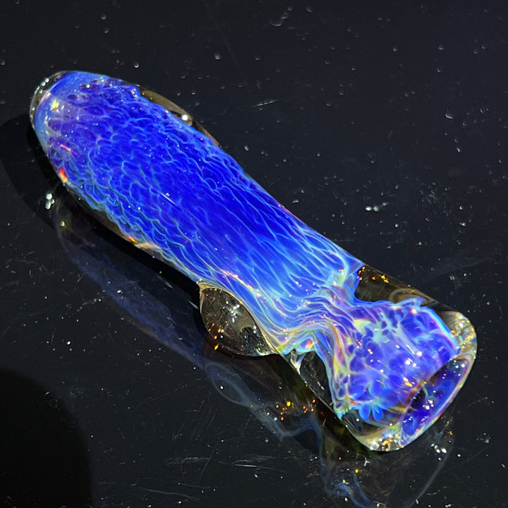 Purple Nebula Chillum Glass Pipe Tako Glass   