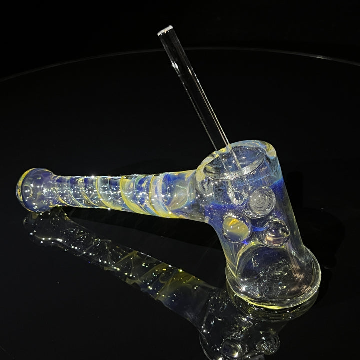 Gold Fumed Hash Hammer Glass Pipe Crondo Glassics