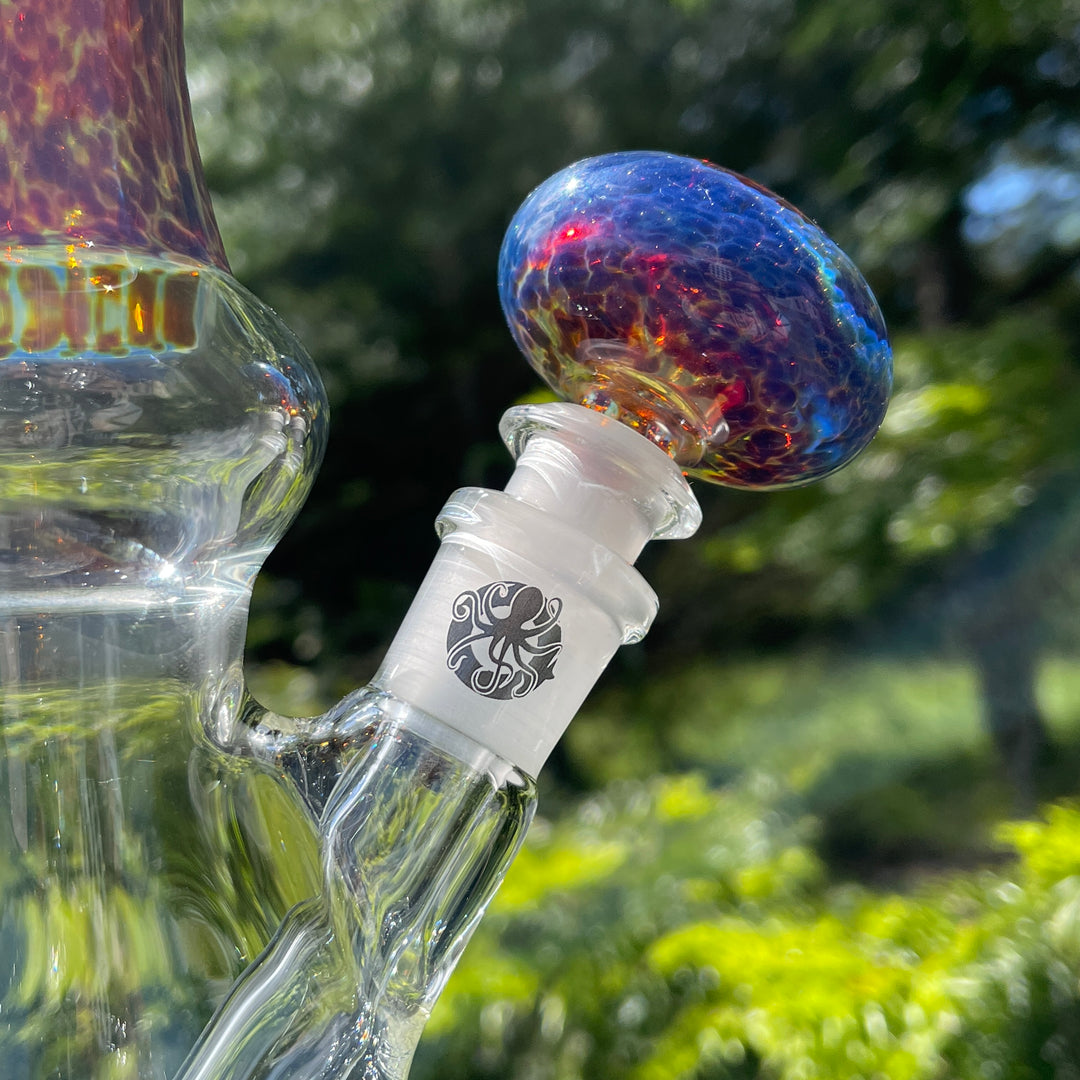 Purple Nebula 9" Bong Glass Pipe Tako Glass   