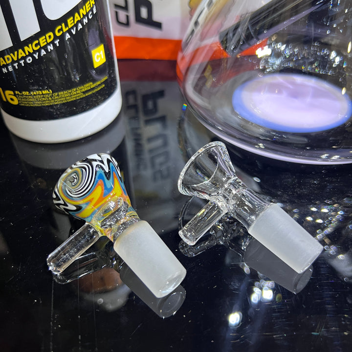 Thick Boy Beaker Bong + Pullslide + Cleaner Combo Glass Pipe TG   